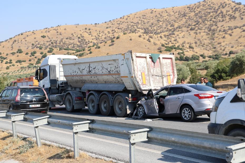 Aydın-Muğla Yolunda Ard Ardına İki Kaza ve Yaralanmalar
