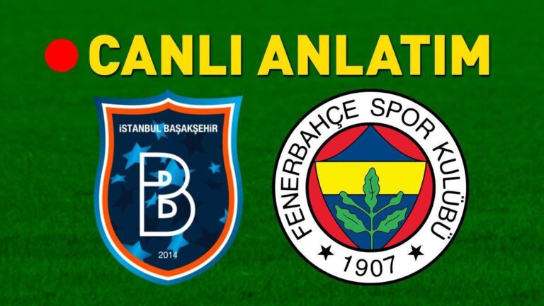 Fenerbahçe, Başakşehir'de 'ya tamam ya devam' maçına çıkıyor! Muhtemel 11'ler belli oldu…